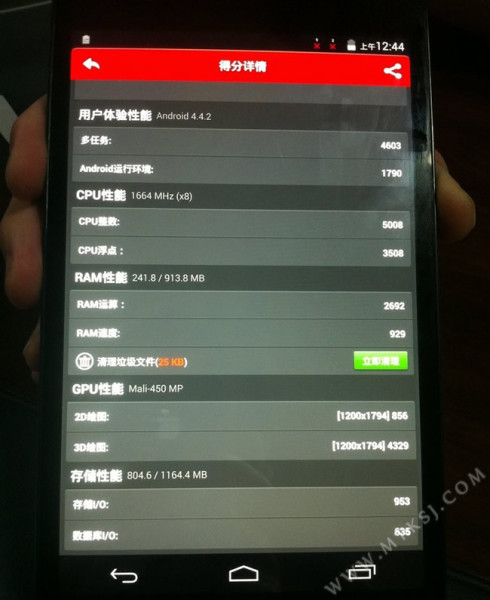 Novo7 Fire / fot. mtksj