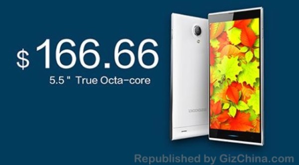 DooGee Dagger DG550 / Źródło: gizchina.com