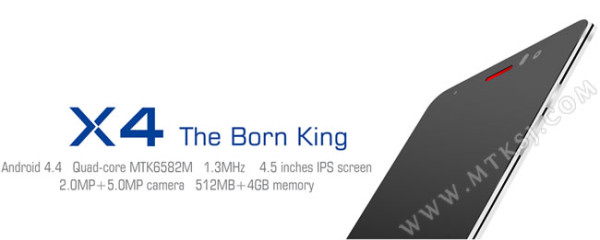 Bluboo x4 - The Born King / fot. MTKSJ.com