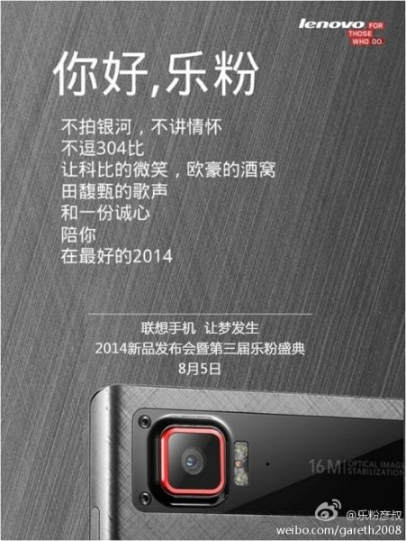 Lenovo K920 / fot. Weibo