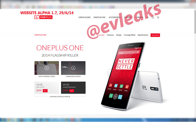 OnePlus Tab / fot. evleaks