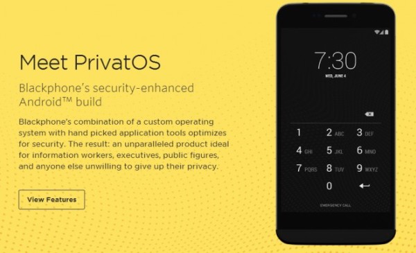 Blackphone / fot. producenta
