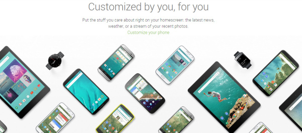 Android Lollipop / fot. Google
