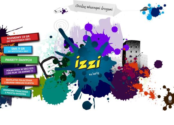 IZZI na kartę / fot. IZZI