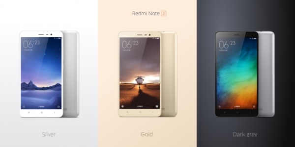 Xiaomi Redmi Note 3 / fot. producenta